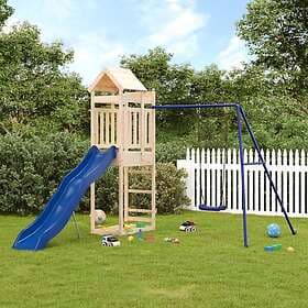 vidaXL Lekplats massiv furu 3156949
