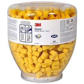 3M EAR Classic Refill OneTouch 500 pairs/pack Yellow