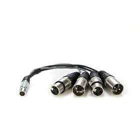 Atomos Lemo till XLR breakout cable