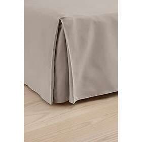 Jotex COLOUR sängkappa 45 cm ekologisk Gråbeige