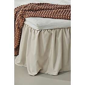 Jotex ZACK volangsängkappa 45 cm ekologisk Beige