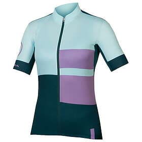 Endura Fs260 Print Short Sleeve Jersey Lila S Women's