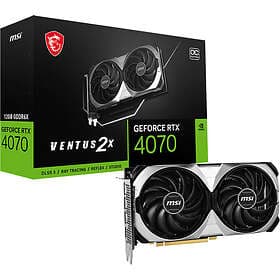 MSI GeForce RTX 4070 Ventus 2X E OC 12GB