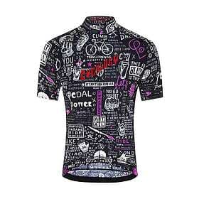 Cycology Bike Graffiti Short Sleeve Jersey Svart M Man