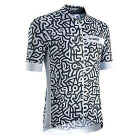 Gist Paint Short Sleeve Jersey Svart S Man