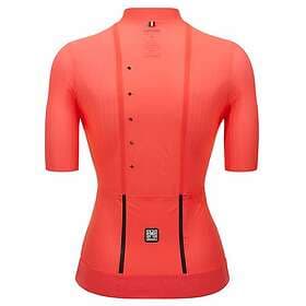 Santini Redux Speed Short Sleeve Jersey Orange 2XL Women's