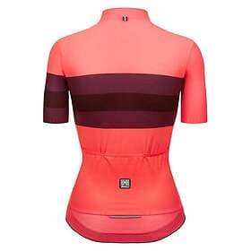 Santini Eco Sleek Bengal Short Sleeve Jersey Orange 2XL Women's