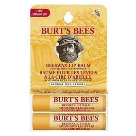 Burt's Bees Lip Beeswax Lip Balm Stick 2-pack