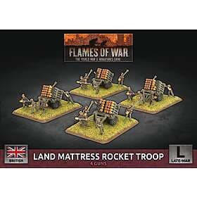 British Land Mattress Rocket Troop (plastic)