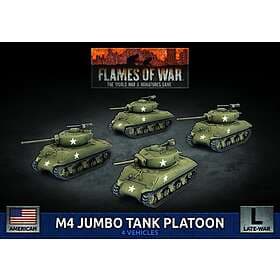 American M4 Jumbo Tank Platoon