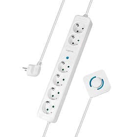 LogiLink LPS271 4-Way 2-Way with Foot Switch White