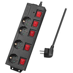 LogiLink 4-Way Black