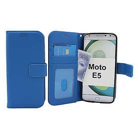 billigamobilskydd.se New Standcase Wallet Motorola Moto E5 E (5th gen) (Blue) 32