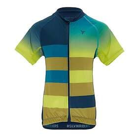 Silvini Mazzani Short Sleeve Jersey Grönt,Blå 9-10 Years Pojke