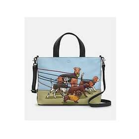 Yoshi Dog Walk Leather Grab Bag
