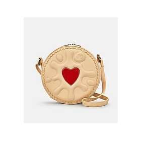 Yoshi Jammie Dodger Biscuit Leather Cross Body Bag