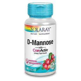 Solaray D-mannose+cranactin 60 Units