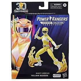 Power Rangers Ligtning Collection Action Figure Mighty Morphin Yellow Ranger 15 