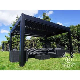 Dancover Bioklimatisk pergola Paviljong Trädgårdspaviljong San Pablo, 3x3m, Svar