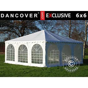 Dancover Pagoda tält Exclusive 6x6m PVC, Vit