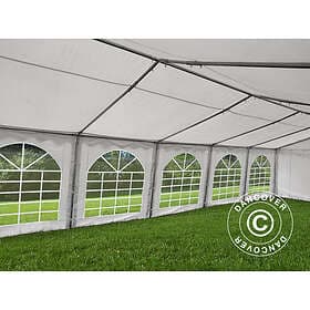 Dancover Partytält Festtält Original 4x10m PVC, Vit