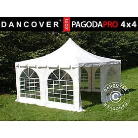 Dancover Partytält Festtält Pagoda PRO 4x4m, PVC