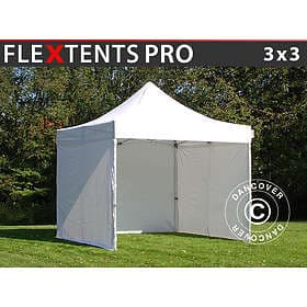 Dancover Snabbtält Depåtält Easy-up tält Eventtält Partytält FleXtents PRO 3x3m 