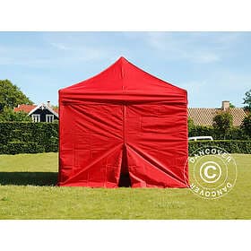Dancover Snabbtält Depåtält Easy-up tält Eventtält Partytält FleXtents PRO Steel