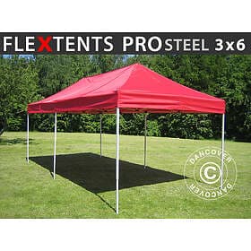 Dancover Snabbtält Depåtält Easy-up tält Eventtält Partytält FleXtents PRO Steel