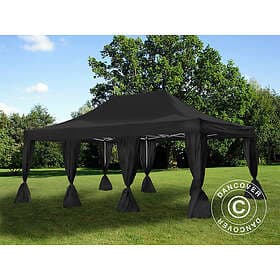 Dancover Snabbtält Depåtält Easy-up tält Eventtält Partytält FleXtents Steel 4x6