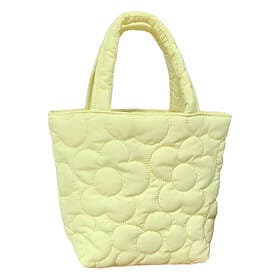 Madamra Chain Strap Quilted Tote Bag
