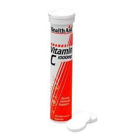 HealthAid Vitamin C 1000mg 20 Effervescent Tablets