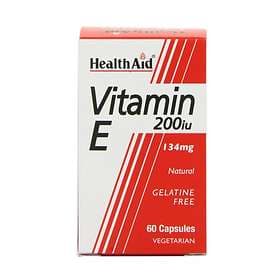 HealthAid Vitamin E 200IU Natural 60 Capsules