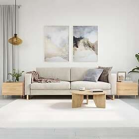 vidaXL Soffbord 2 st sonoma ek 50x50x40 cm konstruerat trä 829371