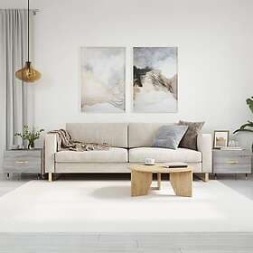 vidaXL Soffbord 2 st grå sonoma 50x50x40 cm konstruerat trä 829361
