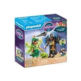 Playmobil Ayuma 71350 Forest Fairy & Bat Fairy with Soul Animals