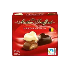 Maitre Truffout Mini Belgian Heart Pralines 45g