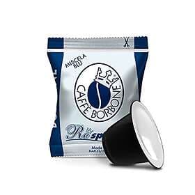 Caffè Borbone Respresso Blue Blend 100 Capsules Compatible with Nespresso® Home 