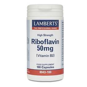 Lamberts Riboflavin 50mg 100 Capsules