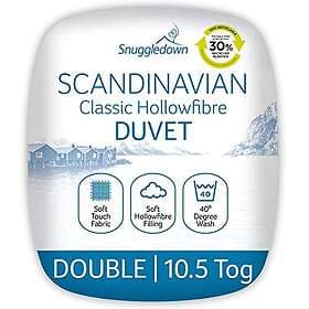 Snuggledown Classic Hollowfibre Double Duvet 10.5 Tog All Year Round Quilt Ideal
