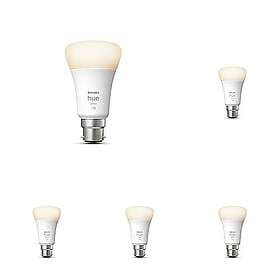 Philips Hue White Single Smart Bulb LED [B22 Bayonet Cap] 1100 Lumens (75W Equiv