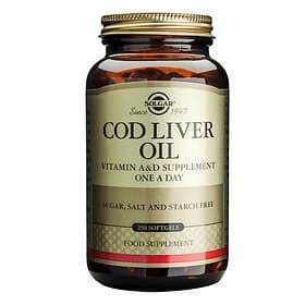 Solgar Norwegian Cod Liver Oil 250 Capsules