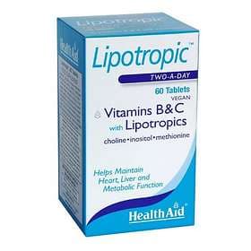 HealthAid Lipotropics with B & C 60 Tablets