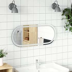 vidaXL Bathroom Mirror LED 90x40 cm oval 353286