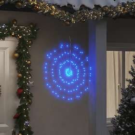 vidaXL 3190515 Christmas Lights 8 pcs 140 LED Blue 17 cm