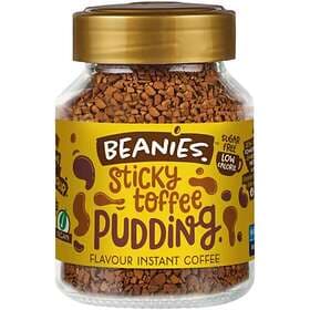 Beanies Sticky Toffee Pudding smaksatt snabbkaffe 50g