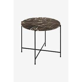 Nordform Sidobord Floke, Ø 52 cm Brun svart