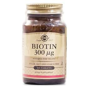Solgar Biotin 300mcg 100 Tablets