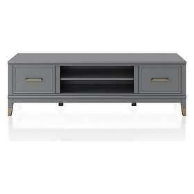 CosmoLiving by Cosmopolitan TV Stand 65"" Westerleigh Grey MDF 152 47