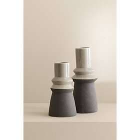 Ellos Vase Aro Low Grey/svart 8 17
